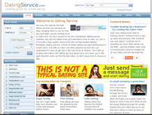 Tablet Screenshot of dating-service.com